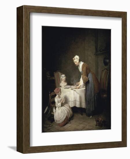 Grace Before a Meal-Jean-Baptiste Simeon Chardin-Framed Giclee Print