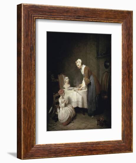 Grace Before a Meal-Jean-Baptiste Simeon Chardin-Framed Giclee Print