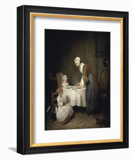 Grace Before a Meal-Jean-Baptiste Simeon Chardin-Framed Giclee Print