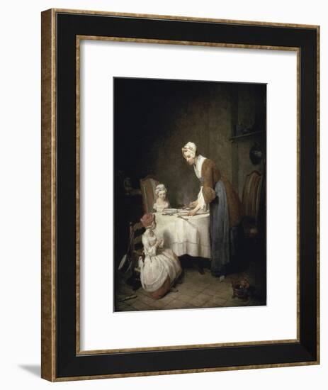 Grace Before a Meal-Jean-Baptiste Simeon Chardin-Framed Giclee Print