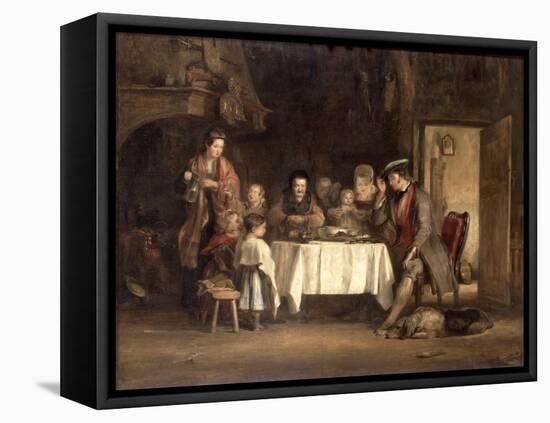 Grace before Meat, 1839 (Oil on Canvas)-David Wilkie-Framed Premier Image Canvas