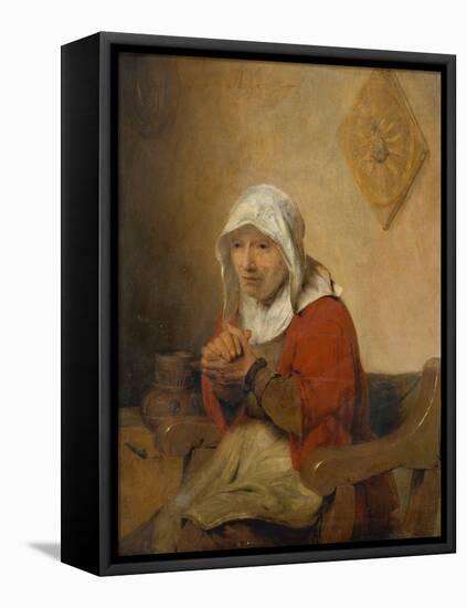 Grace Before Meat-Aert de Gelder-Framed Premier Image Canvas