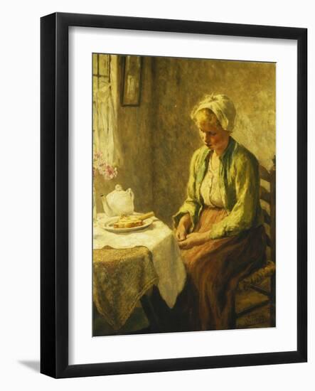 Grace before the Meal, 1927-Evert Pieters-Framed Giclee Print