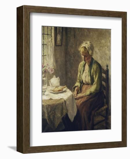 Grace before the Meal-Evert Pieters-Framed Giclee Print