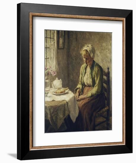 Grace before the Meal-Evert Pieters-Framed Giclee Print