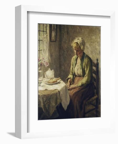 Grace before the Meal-Evert Pieters-Framed Giclee Print