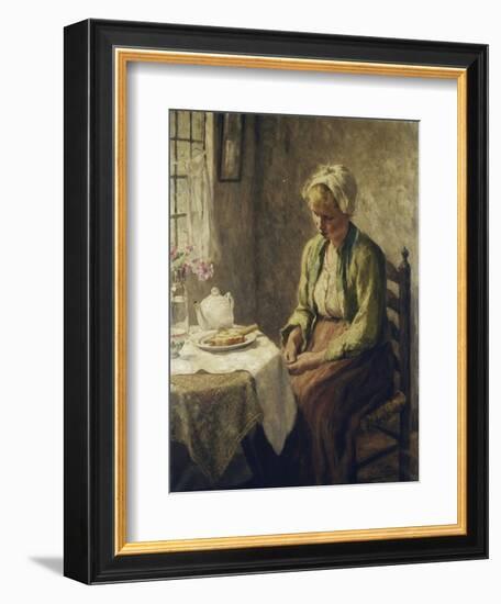 Grace before the Meal-Evert Pieters-Framed Giclee Print