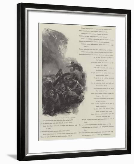 Grace Darling-William Heysham Overend-Framed Giclee Print