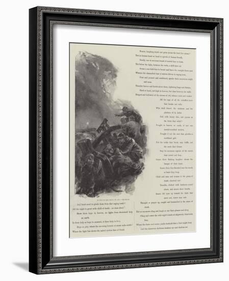 Grace Darling-William Heysham Overend-Framed Giclee Print