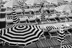 Striped Beach Umbrellas-Grace Digital Art Co-Photographic Print