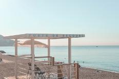 Striped Beach Umbrellas-Grace Digital Art Co-Photographic Print