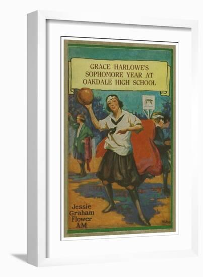 Grace Harlowe's Sophmore Year At Oakdale High School-Walter Hayn-Framed Art Print