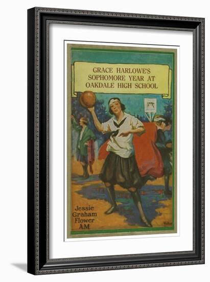 Grace Harlowe's Sophmore Year At Oakdale High School-Walter Hayn-Framed Art Print