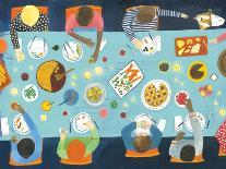 Dinner party, 2015-Grace Helmer-Giclee Print