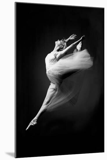 Grace in Motion-null-Mounted Premium Giclee Print