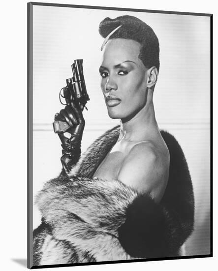 Grace Jones, A View to a Kill (1985)-null-Mounted Photo