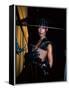 Grace Jones, Wearing Unusual Hat-John Paschal-Framed Premier Image Canvas