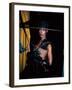 Grace Jones, Wearing Unusual Hat-John Paschal-Framed Premium Photographic Print