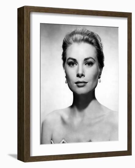 Grace Kelly, 1955-null-Framed Photo