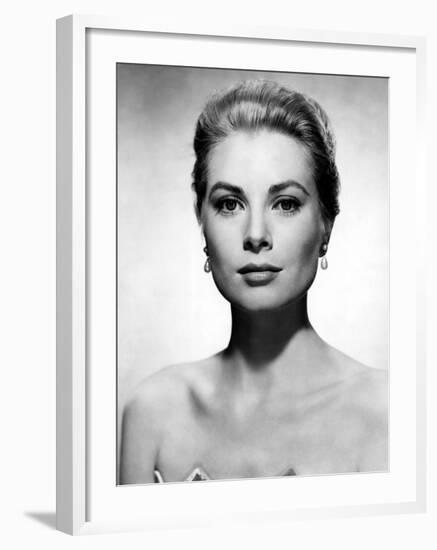 Grace Kelly, 1955--Framed Photo