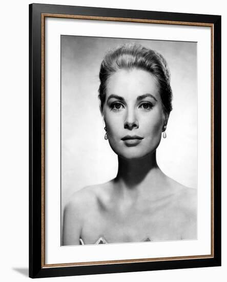 Grace Kelly, 1955--Framed Photo