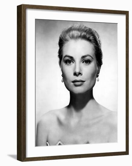 Grace Kelly, 1955-null-Framed Photo