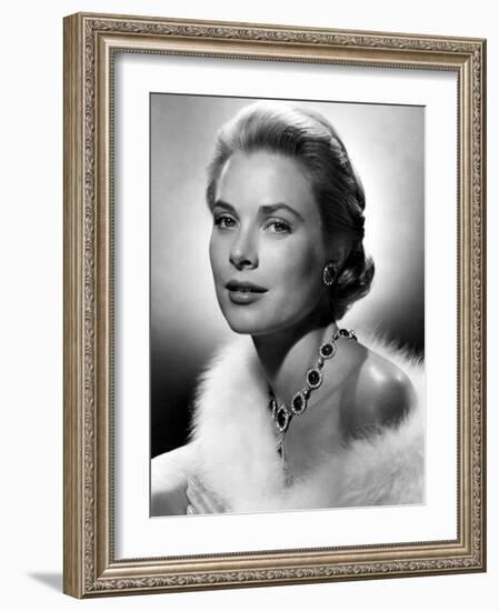 Grace Kelly, 1955-null-Framed Photo