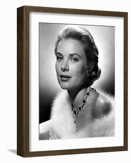 Grace Kelly, 1955-null-Framed Photo