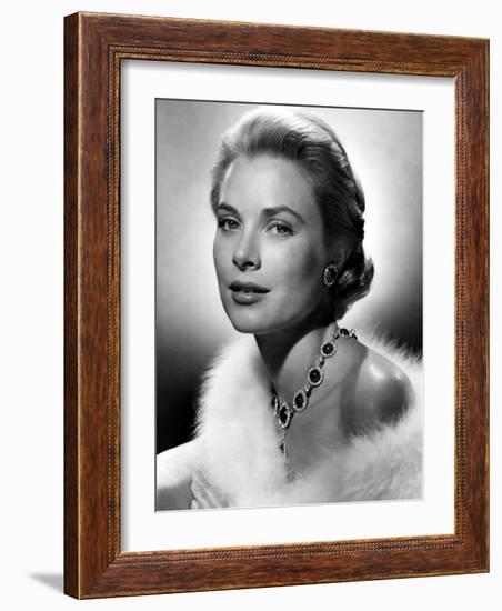 Grace Kelly, 1955-null-Framed Photo