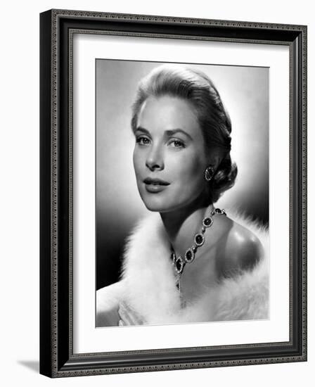 Grace Kelly, 1955-null-Framed Photo