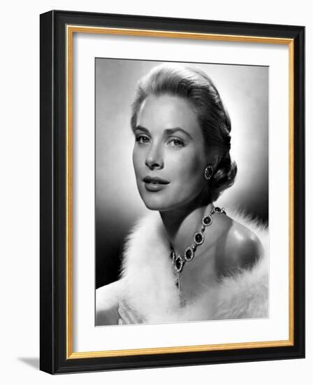 Grace Kelly, 1955-null-Framed Photo