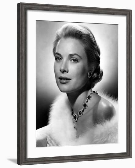 Grace Kelly, 1955-null-Framed Photo