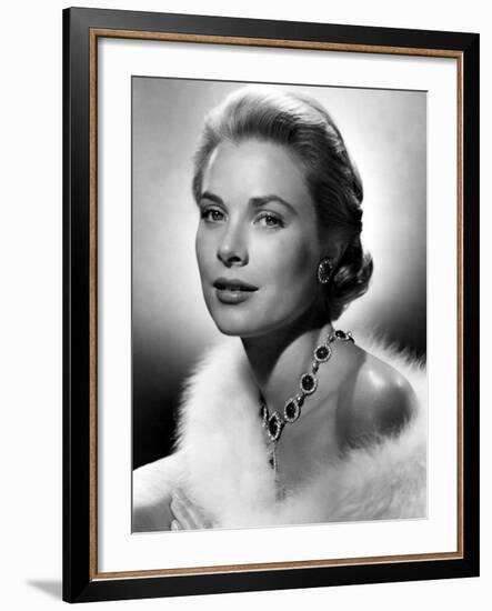 Grace Kelly, 1955-null-Framed Photo