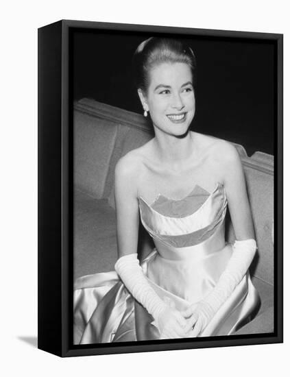 Grace Kelly, 1955-null-Framed Premier Image Canvas