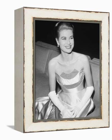 Grace Kelly, 1955-null-Framed Premier Image Canvas