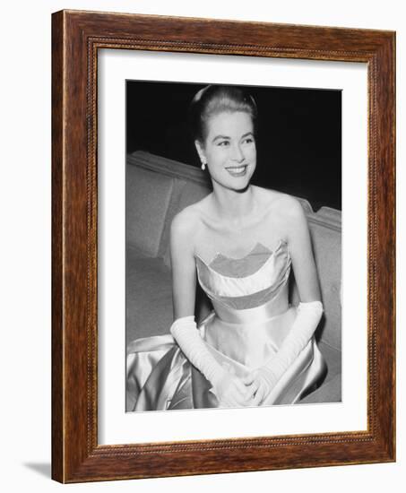 Grace Kelly, 1955-null-Framed Photographic Print