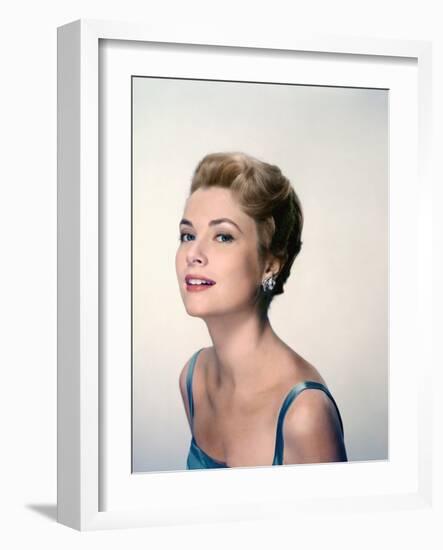 Grace Kelly, 1956 (photo)-null-Framed Photo