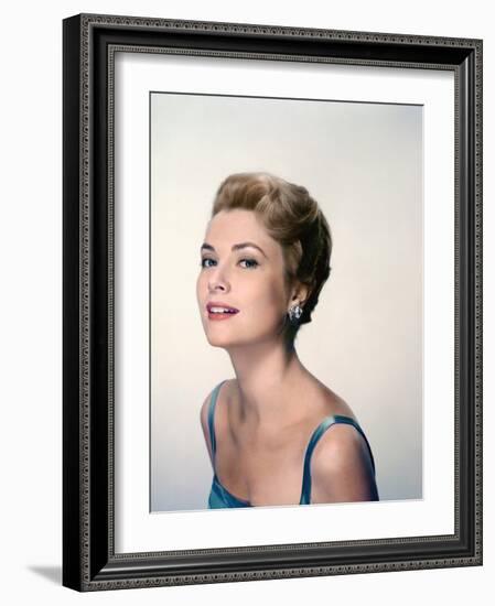 Grace Kelly, 1956 (photo)-null-Framed Photo