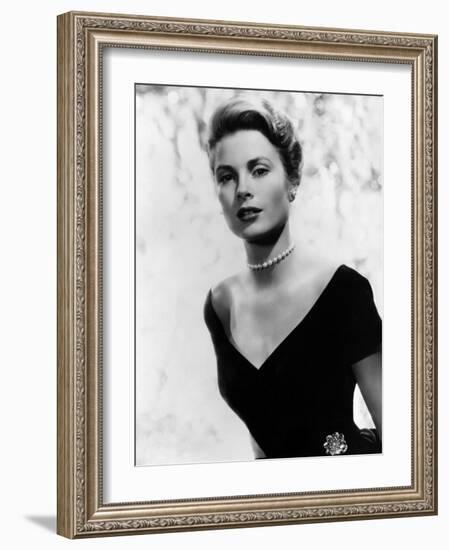 Grace Kelly, 1956-null-Framed Photo