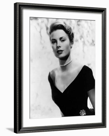 Grace Kelly, 1956--Framed Photo