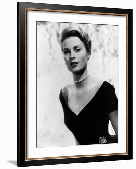 Grace Kelly, 1956-null-Framed Photo