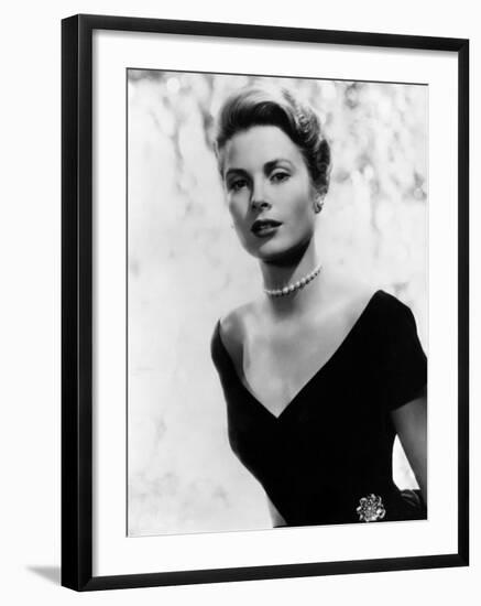 Grace Kelly, 1956-null-Framed Photo