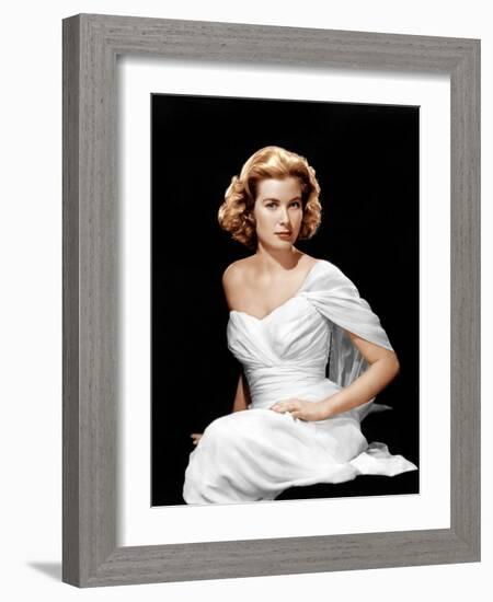 Grace Kelly, ca. 1954-null-Framed Photo