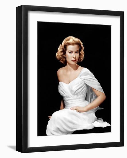 Grace Kelly, ca. 1954-null-Framed Photo