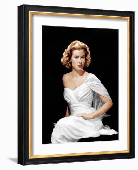 Grace Kelly, ca. 1954-null-Framed Photo