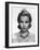 Grace Kelly (collier Cartier) (b/w photo)-null-Framed Photo
