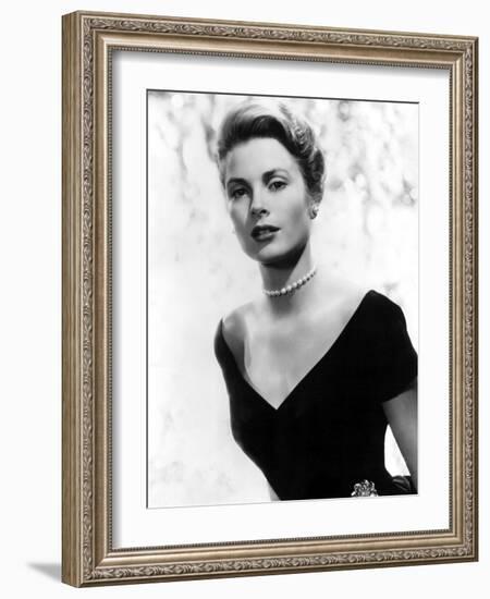Grace Kelly in 1956-null-Framed Photo