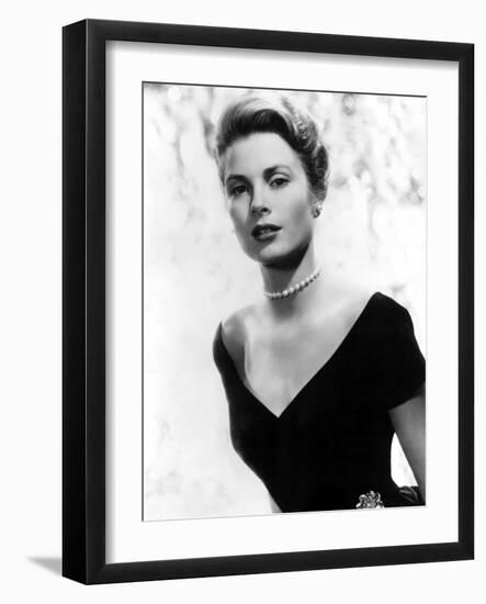 Grace Kelly in 1956-null-Framed Photo