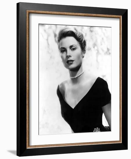 Grace Kelly in 1956-null-Framed Photo