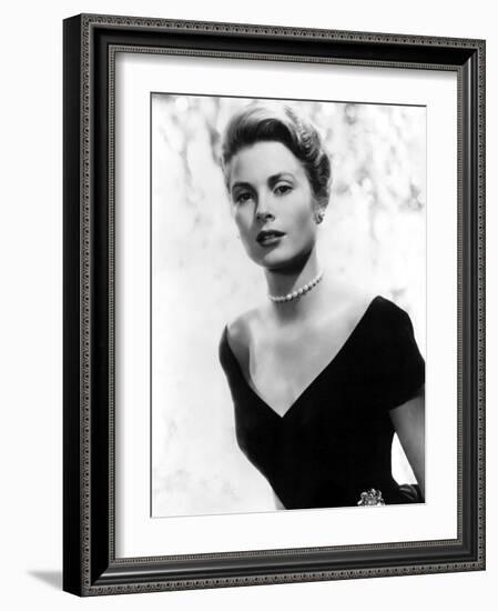 Grace Kelly in 1956-null-Framed Photo